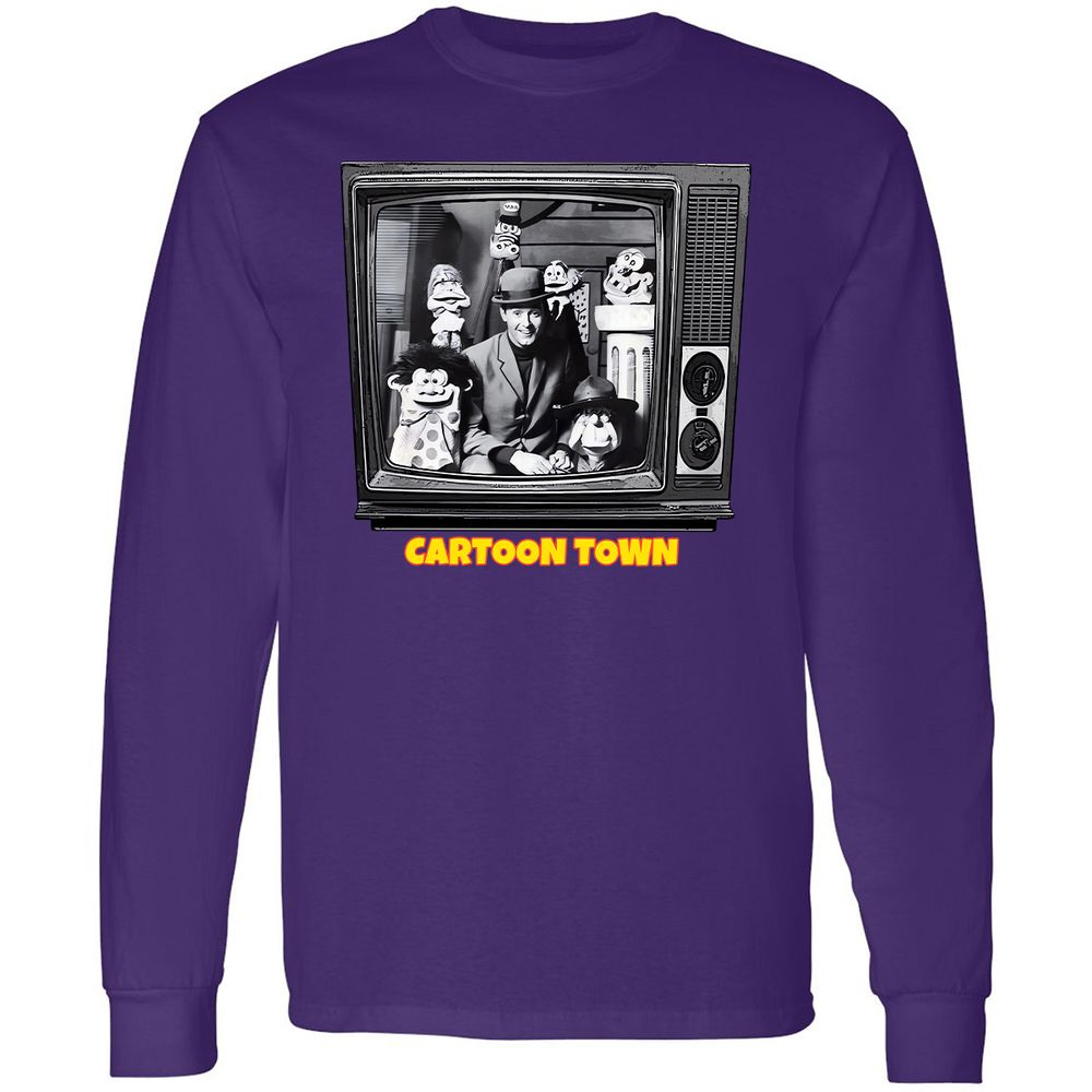 Cartoon Town - Purple - 13