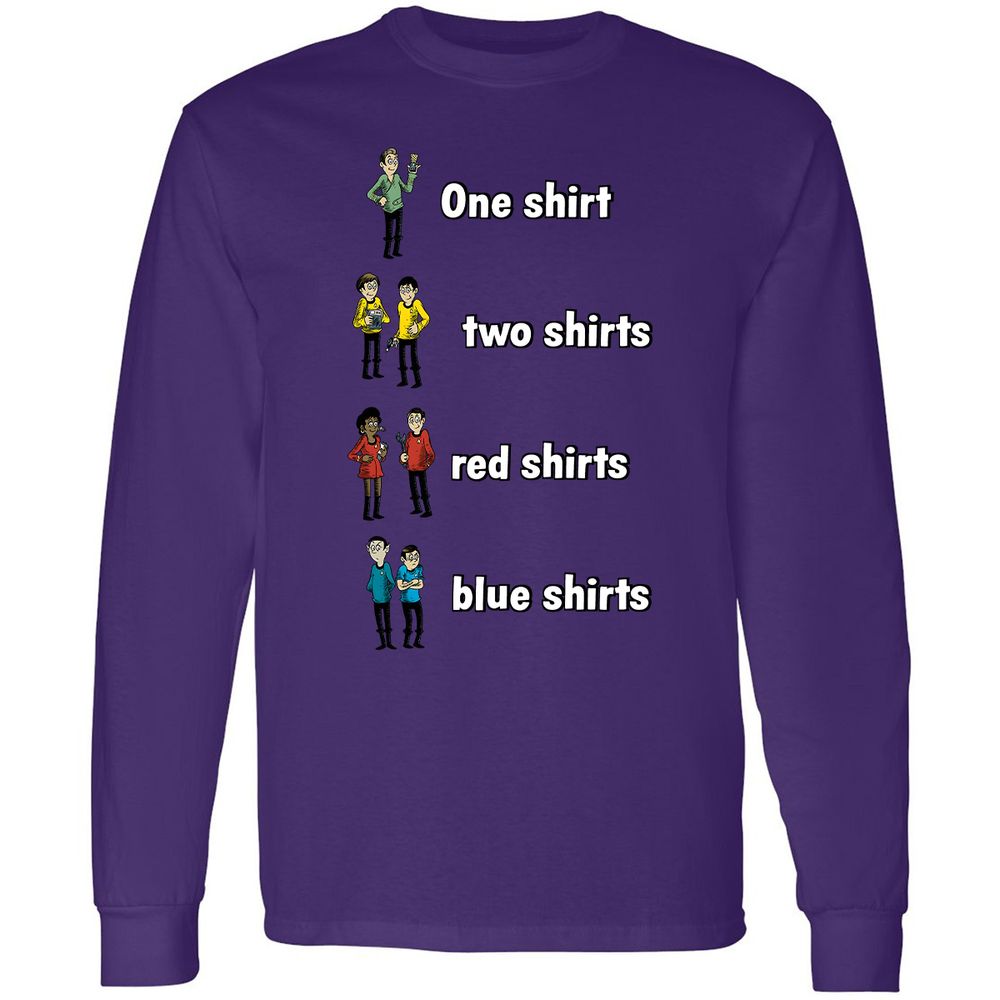 Long Sleeve T-Shirt - GW4NGA66 - Purple - 13