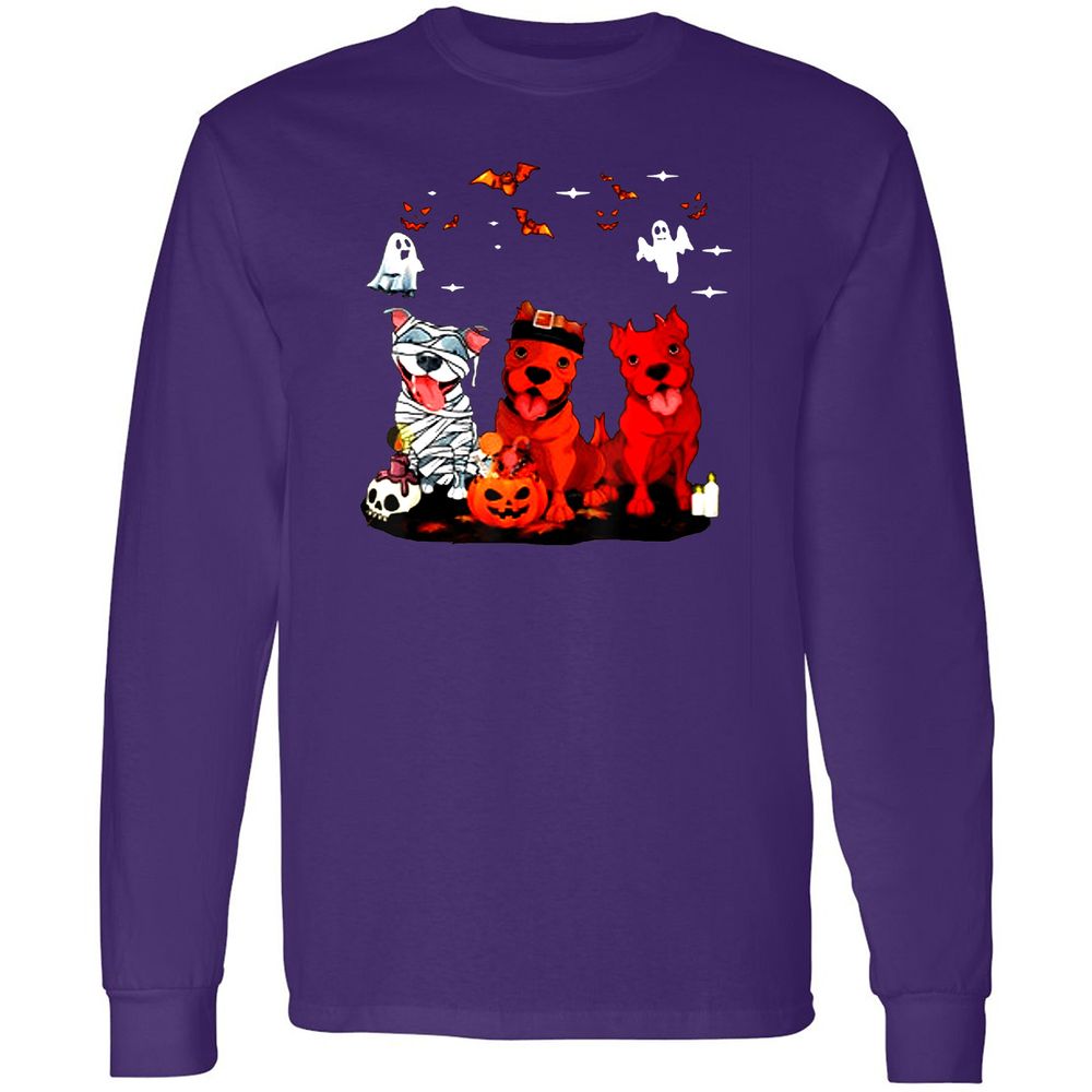 Long Sleeve T-Shirt - 6Y5MZUJM - Purple - 13
