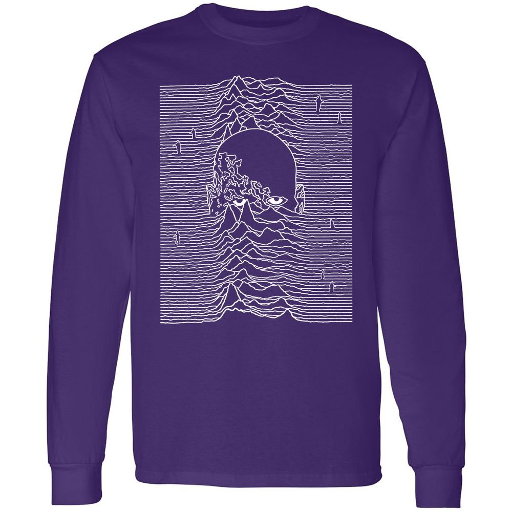Long Sleeve T-Shirt - 5KRPSV7P - Purple - 13