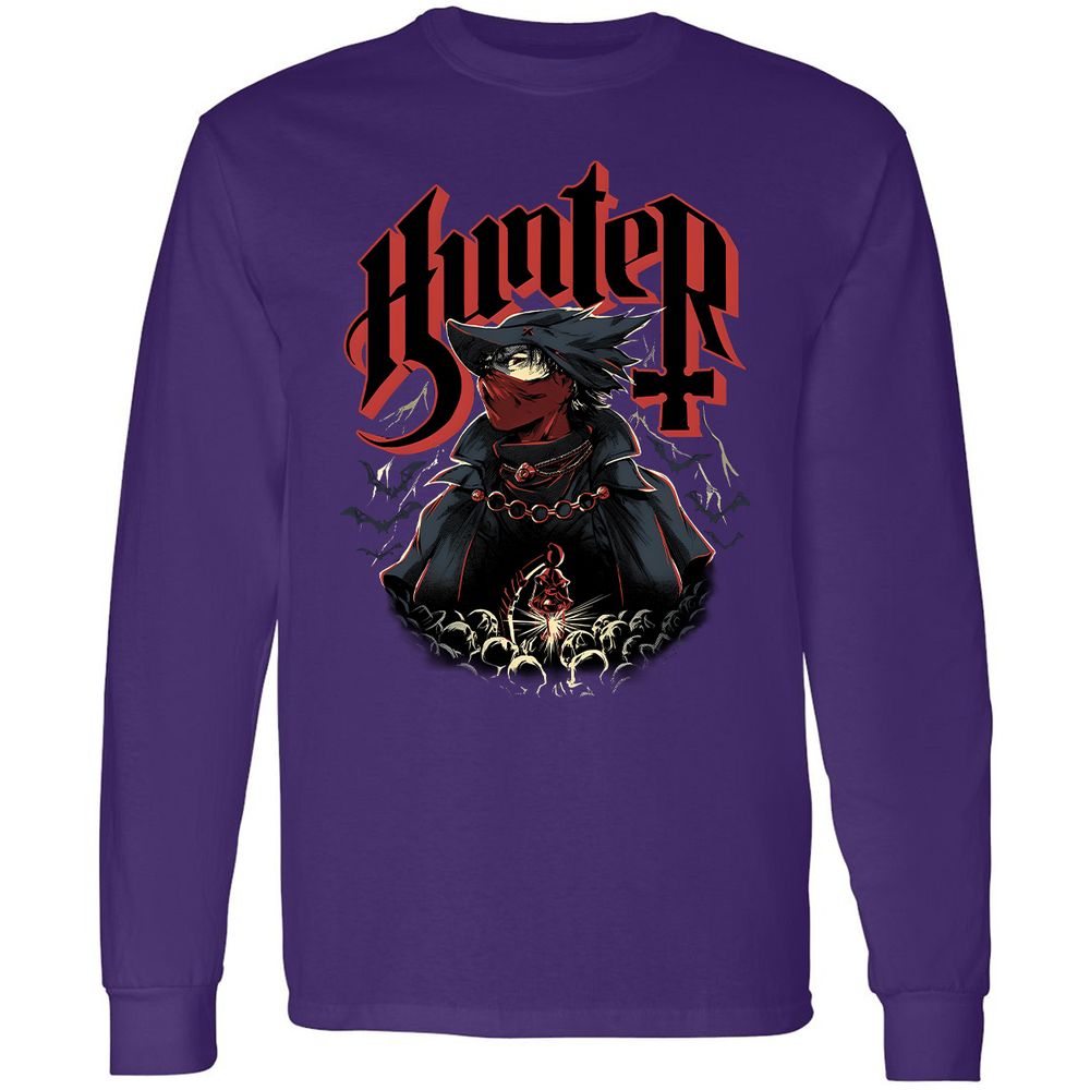 Long Sleeve T-Shirt - KSYBQNE2 - Purple - 13