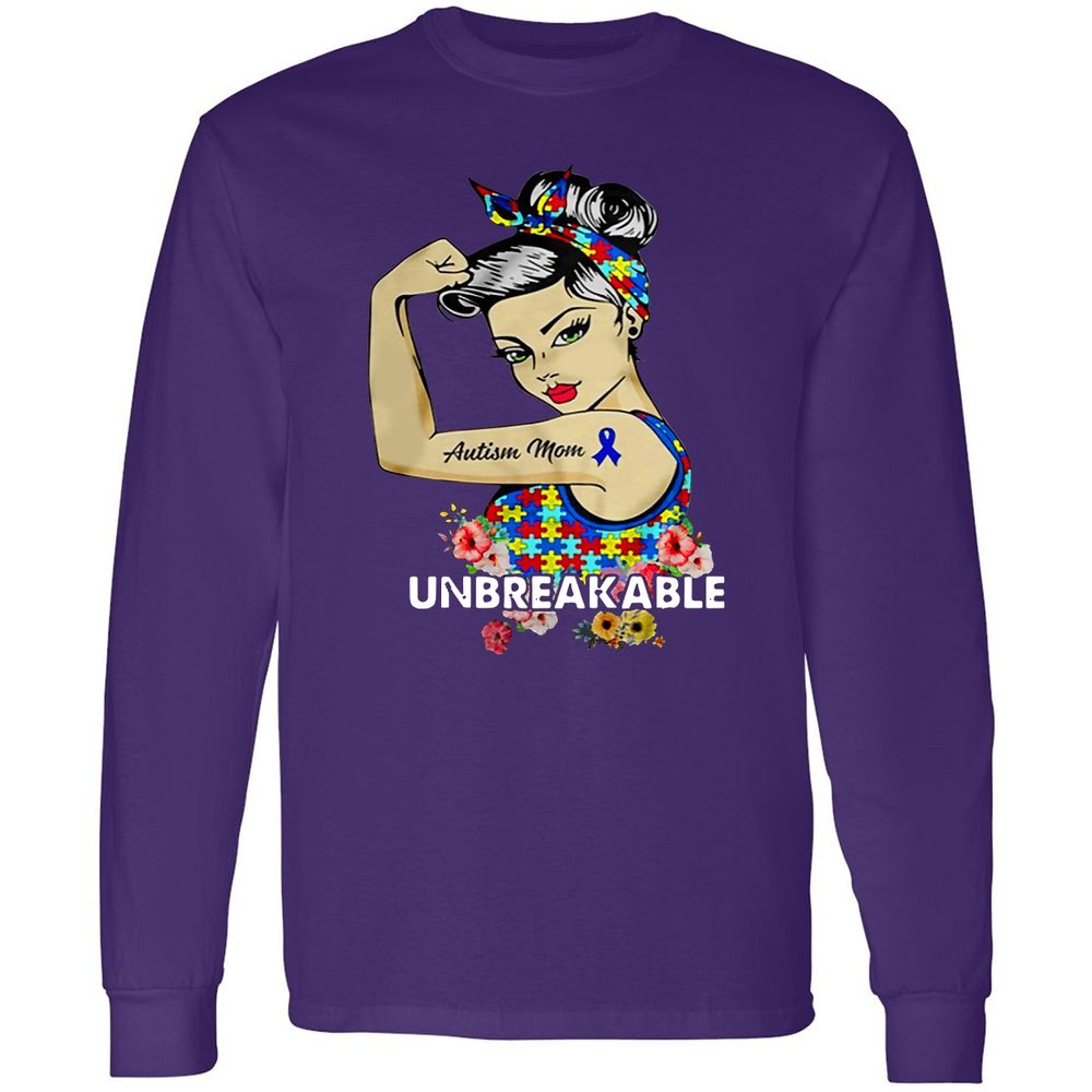 Long Sleeve T-Shirt - LJS94HDX - Purple - 13