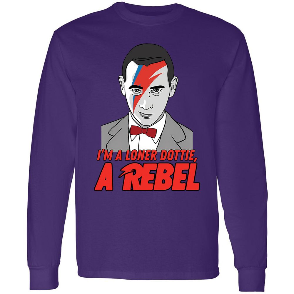 Long Sleeve T-Shirt - 5A2NTTQG - Purple - 13