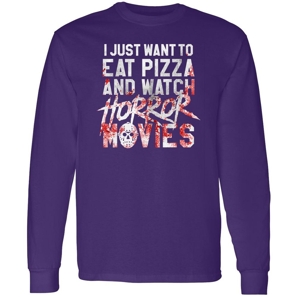 Long Sleeve T-Shirt - GJ8S8V9C - Purple - 13