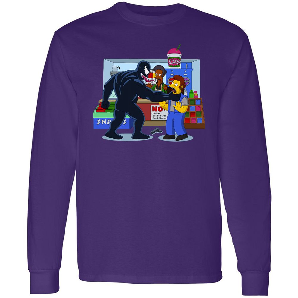 Long Sleeve T-Shirt - BZ5P6JXE - Purple - 13