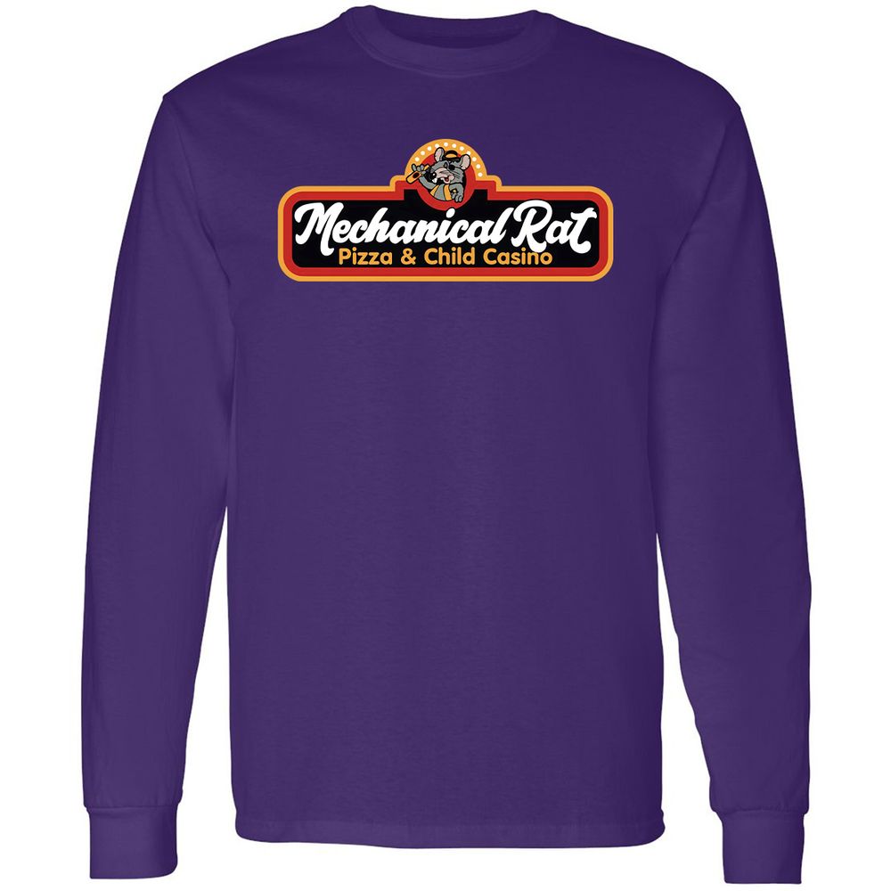 Long Sleeve T-Shirt - RJ9E61Y5 - Purple - 13