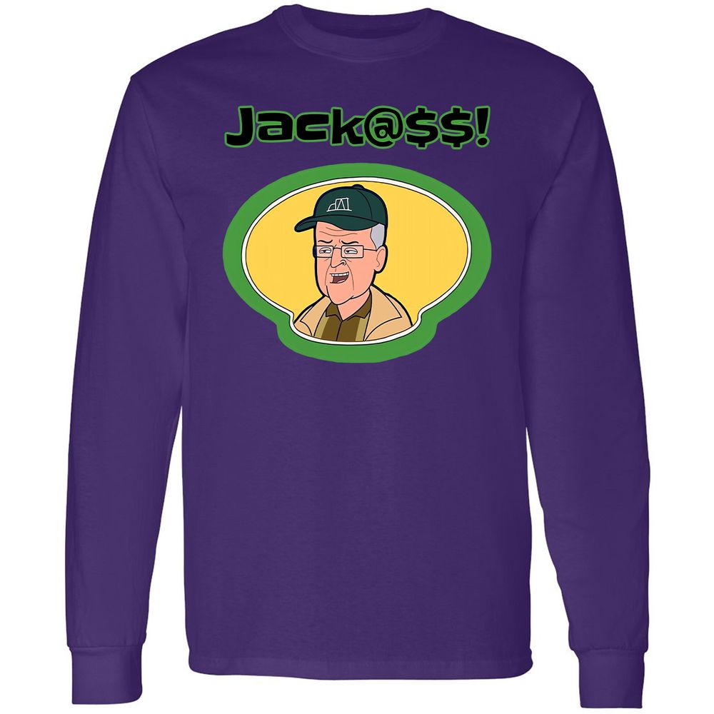 Long Sleeve T-Shirt - 6C454QGU - Purple - 13