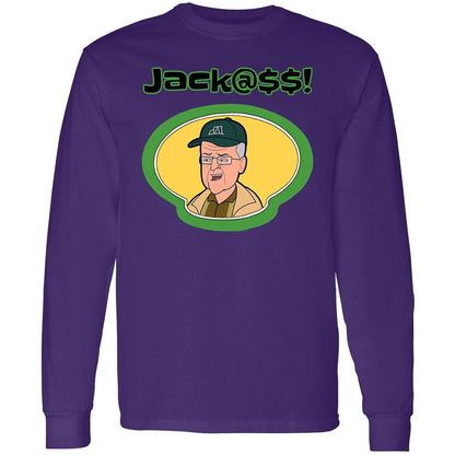 Long Sleeve T-Shirt - 6C454QGU - Purple - 13
