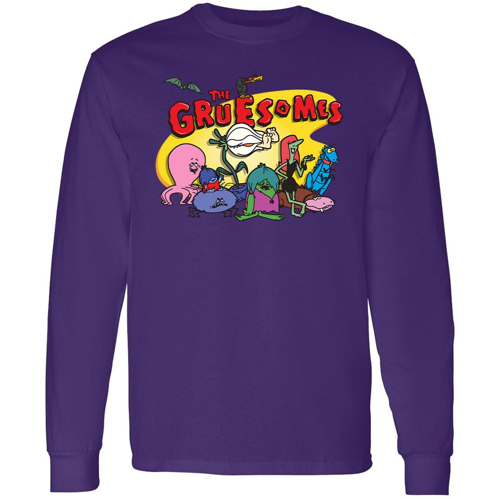 Long Sleeve T-Shirt - AJLFQ7ME - Purple - 13