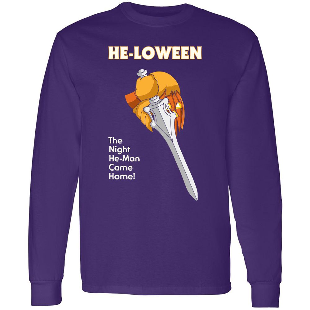 Long Sleeve T-Shirt - PUMXC4C2 - Purple - 13