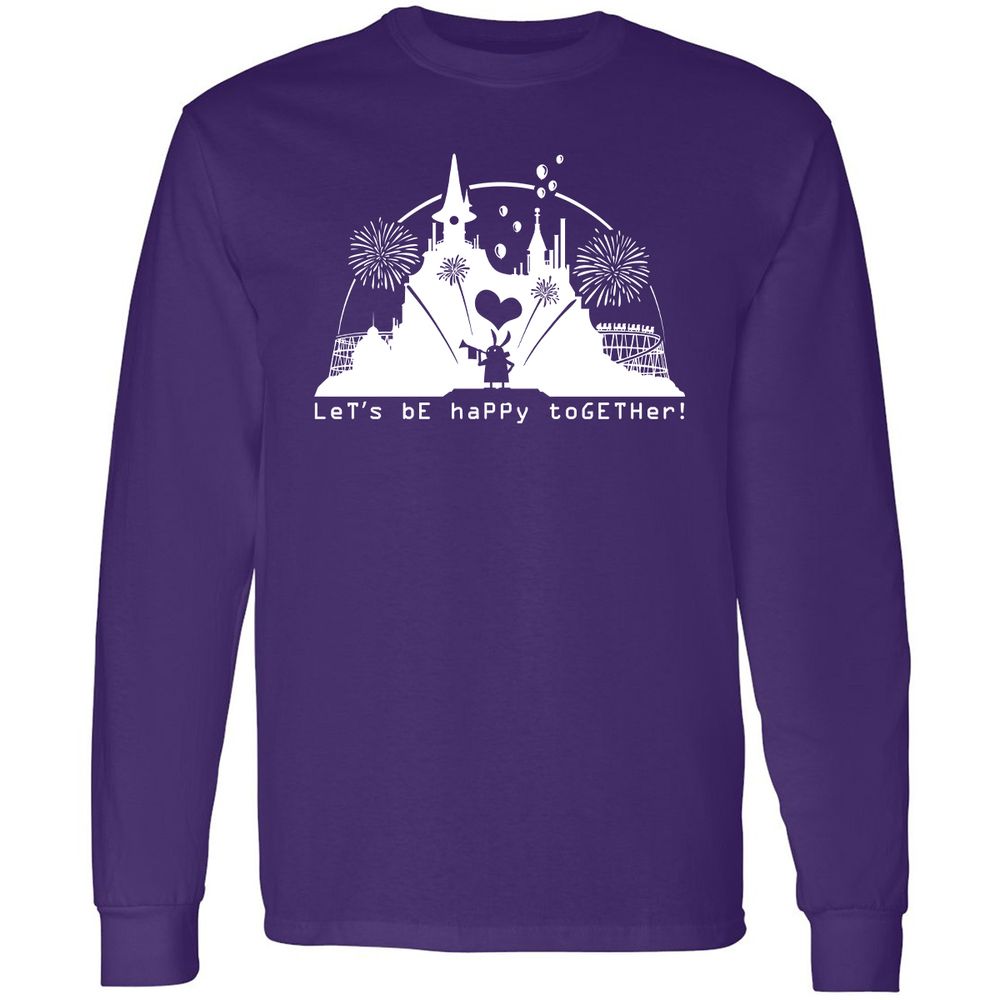Long Sleeve T-Shirt - EZA4RQ12 - Purple - 13