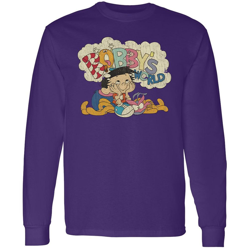 Long Sleeve T-Shirt - CYERT4YH - Purple - 13