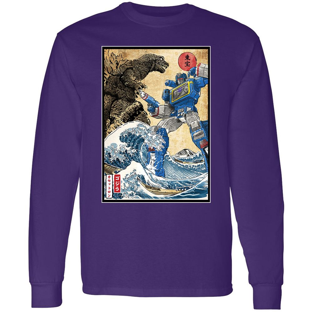 Long Sleeve T-Shirt - 1PSNTQPL - Purple - 13