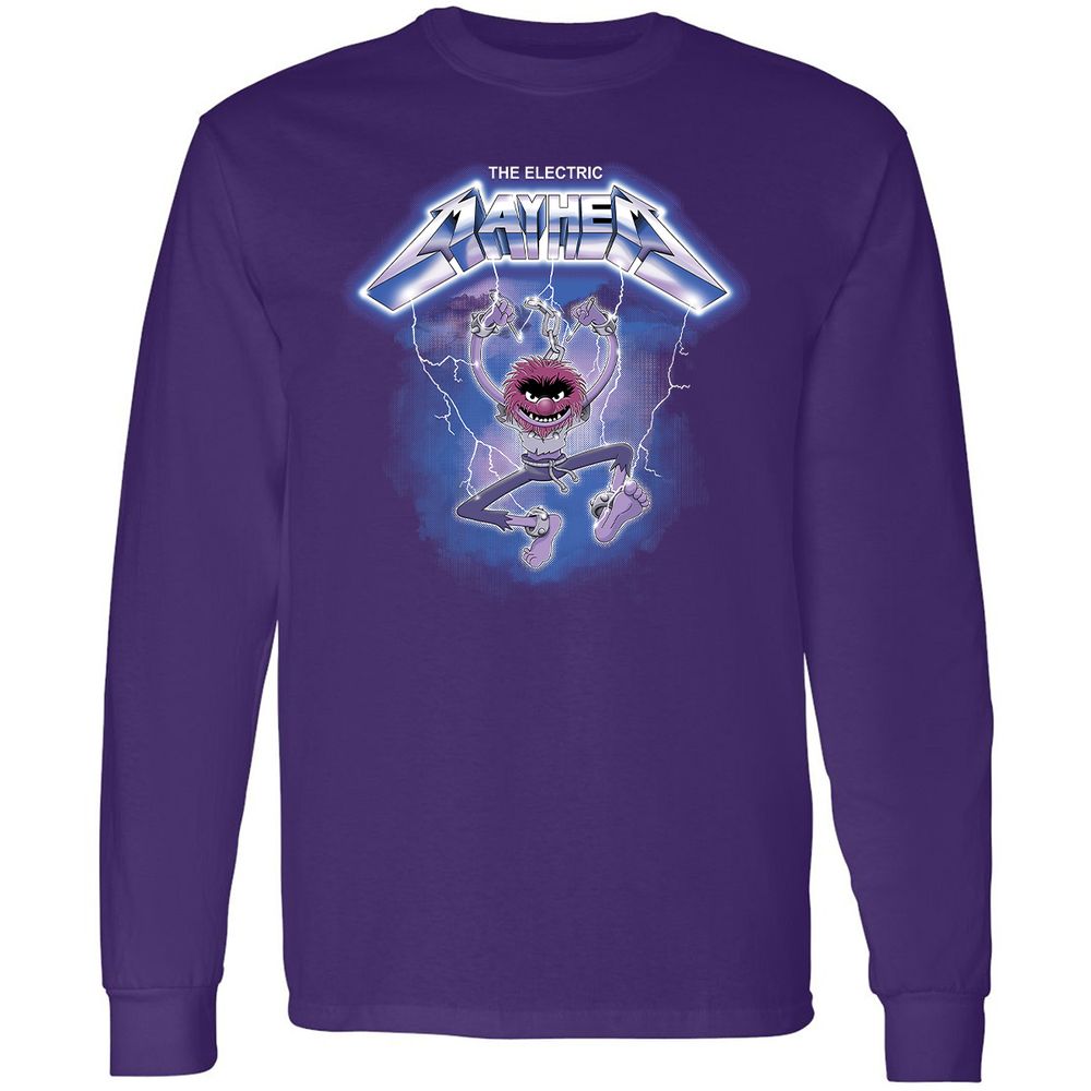 Long Sleeve T-Shirt - RL9G6M5M - Purple - 13