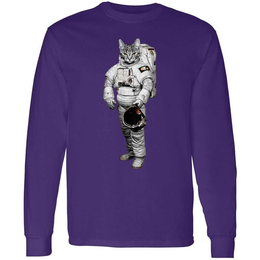 Long Sleeve T-Shirt - PRR7HJ2M - Purple - 13