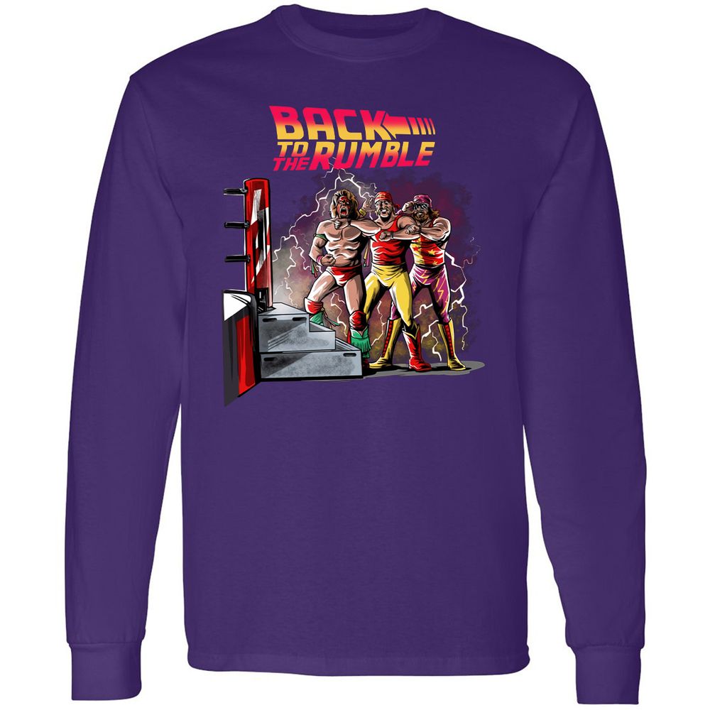 Long Sleeve T-Shirt - RH7S1CDS - Purple - 13