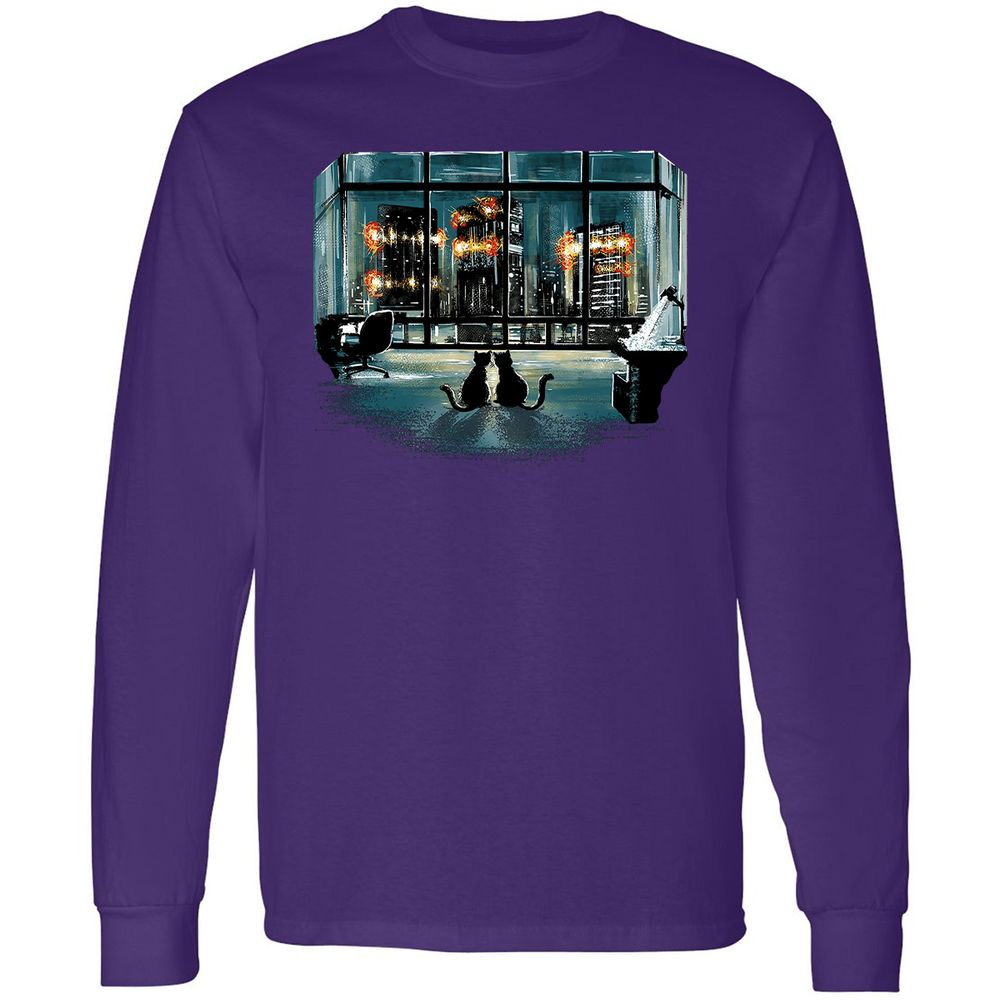 Long Sleeve T-Shirt - 5KT5PPL5 - Purple - 13