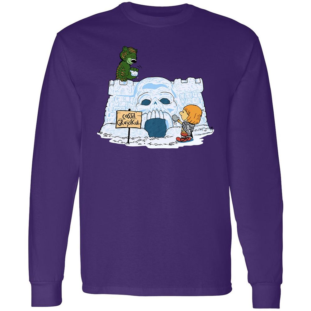 Long Sleeve T-Shirt - 3APBZ67B - Purple - 13