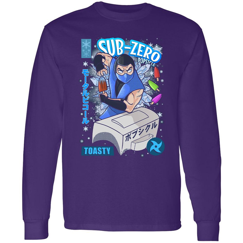 Long Sleeve T-Shirt - 1B5AEQ54 - Purple - 13