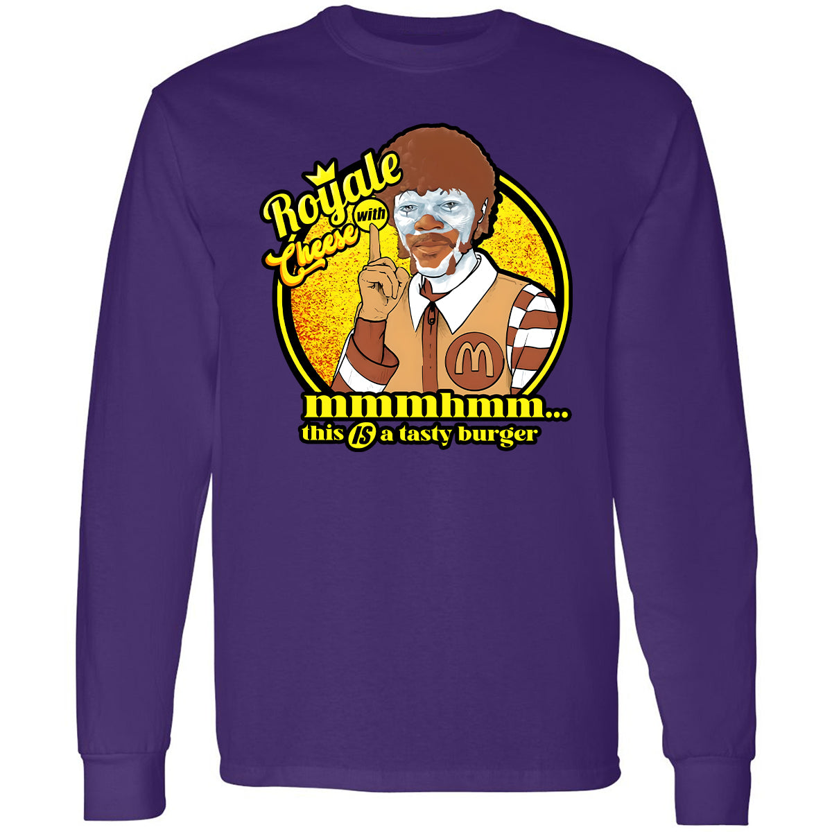 Long Sleeve T-Shirt - U4M9SDJ3 - Purple - 13