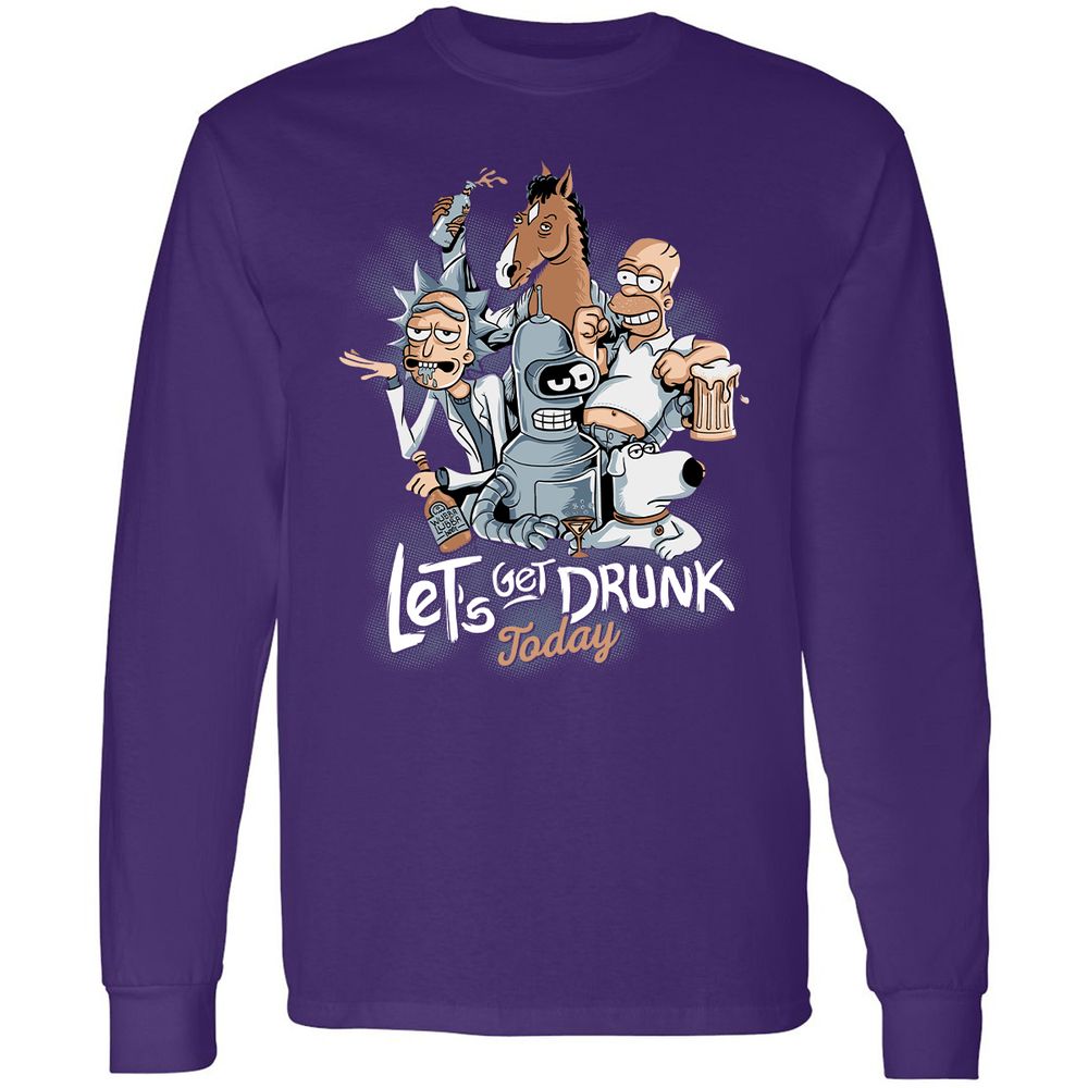 Long Sleeve T-Shirt - JDUNAUYS - Purple - 13