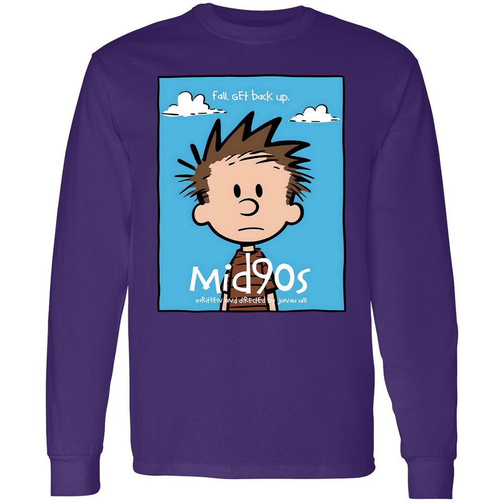 Long Sleeve T-Shirt - Y5T9JK1F - Purple - 13