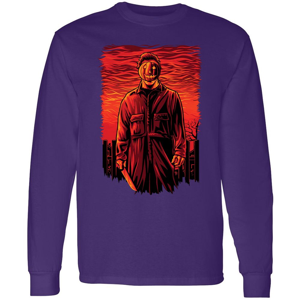 Long Sleeve T-Shirt - STP1VDQP - Purple - 13