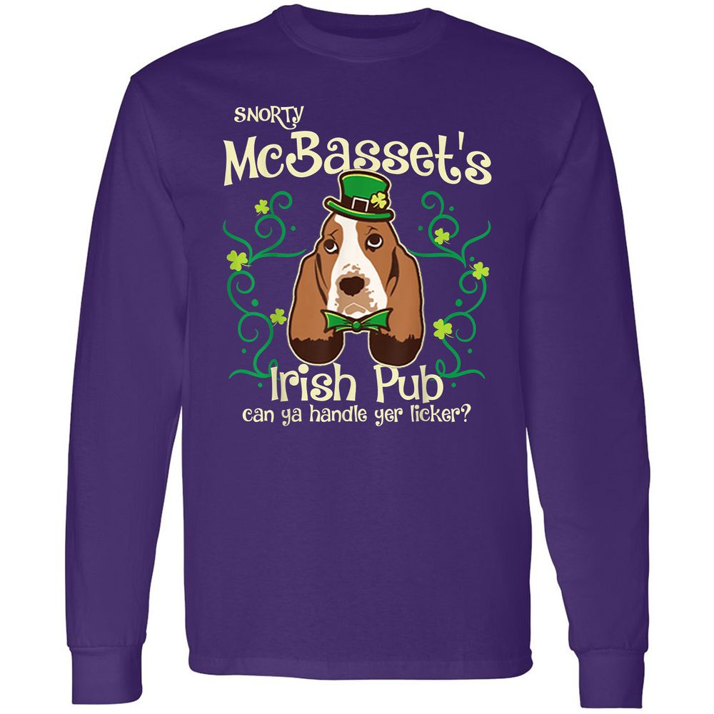 Long Sleeve T-Shirt - 7QDVRSXV - Purple - 13