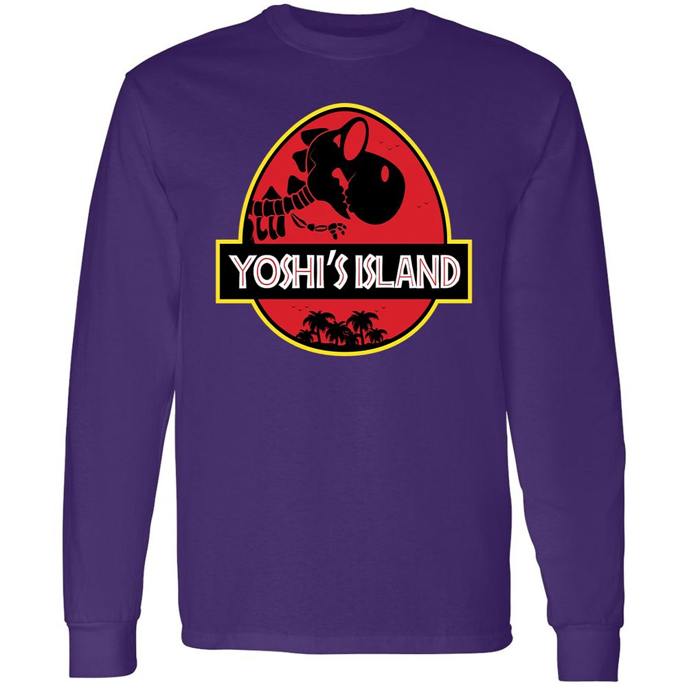 Long Sleeve T-Shirt - HDJPN6U7 - Purple - 13