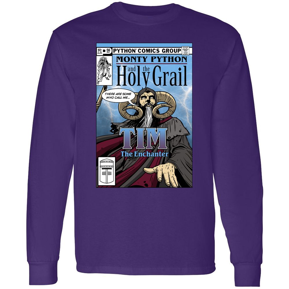 Long Sleeve T-Shirt - S4ZWVMFH - Purple - 13