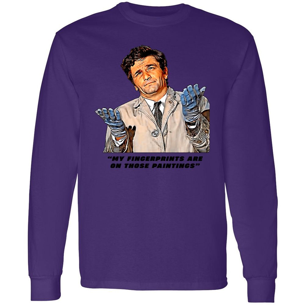 Long Sleeve T-Shirt - 826H4615 - Purple - 13