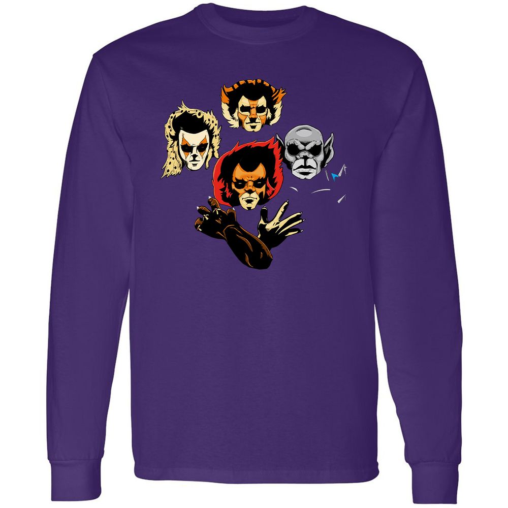 Long Sleeve T-Shirt - X7348PG3 - Purple - 13