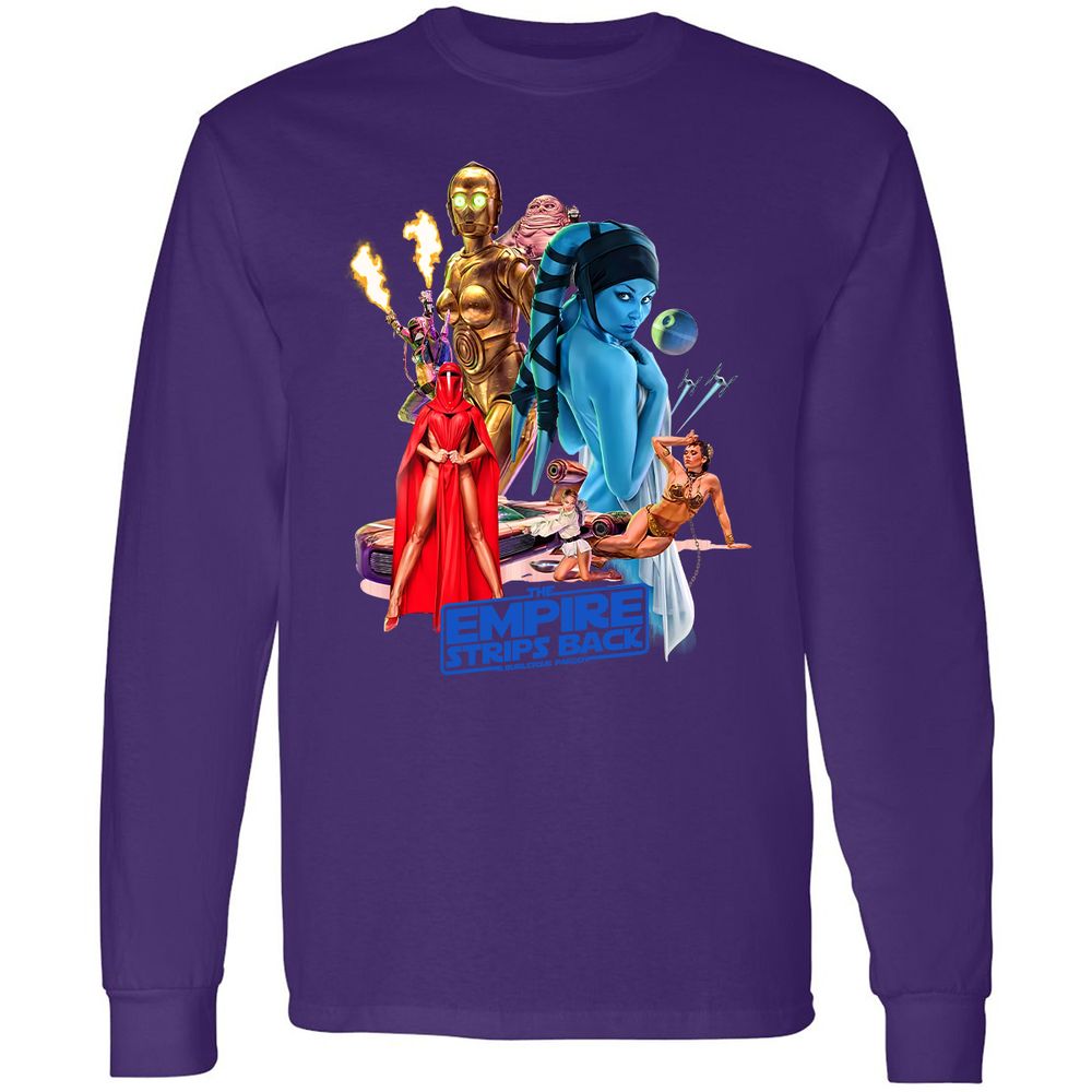 Long Sleeve T-Shirt - U2Q8HZQH - Purple - 13