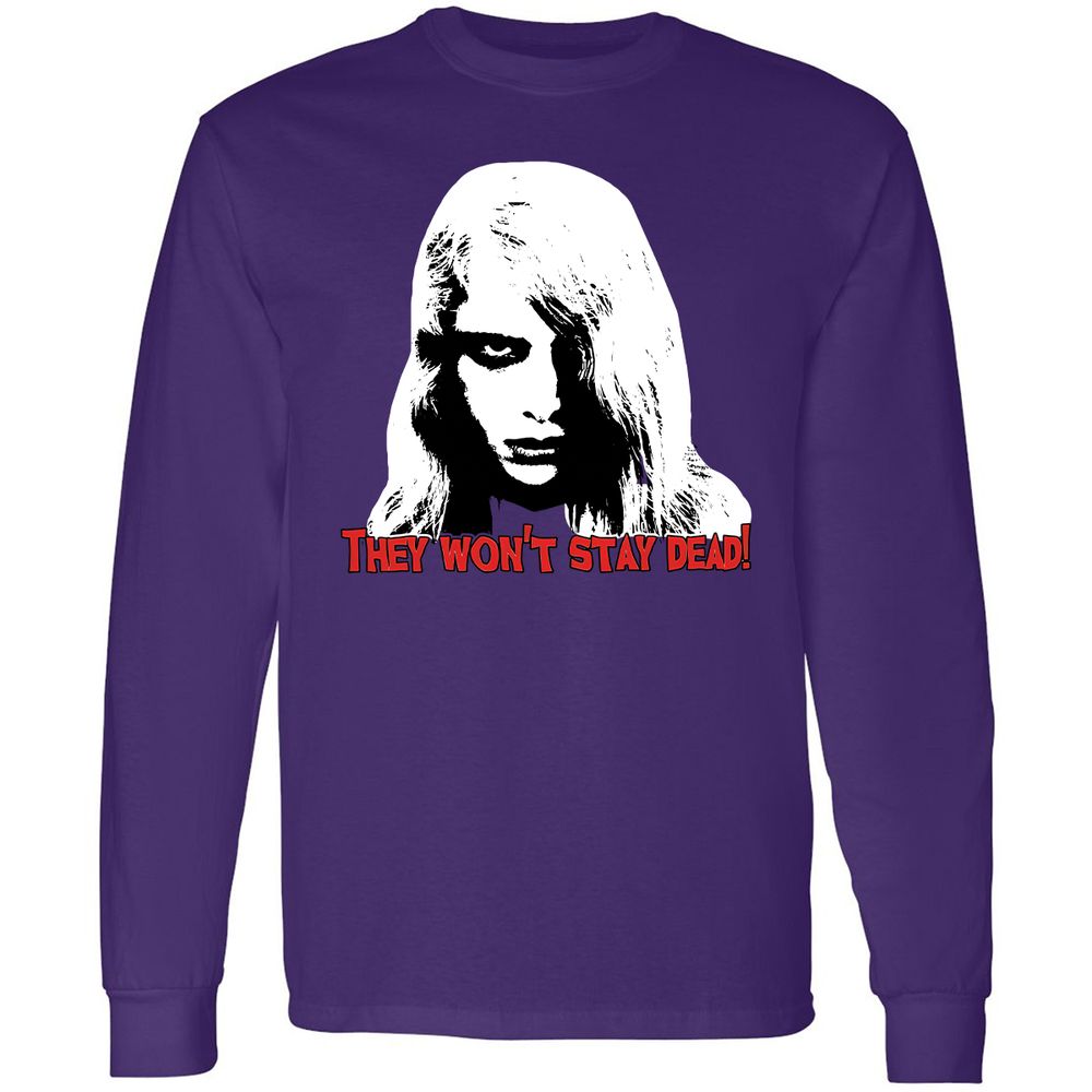 Long Sleeve T-Shirt - VHJGNMR8 - Purple - 13