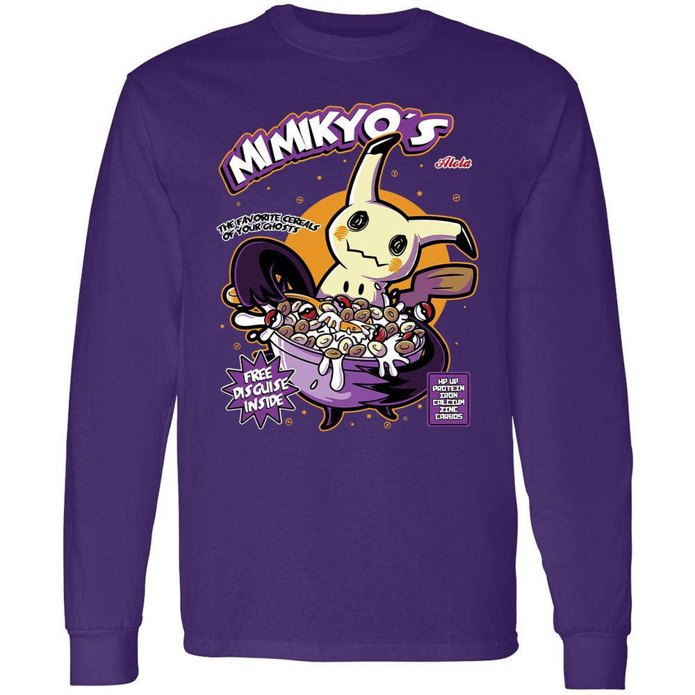 Long Sleeve T-Shirt - RHCYQUJY - Purple - 13