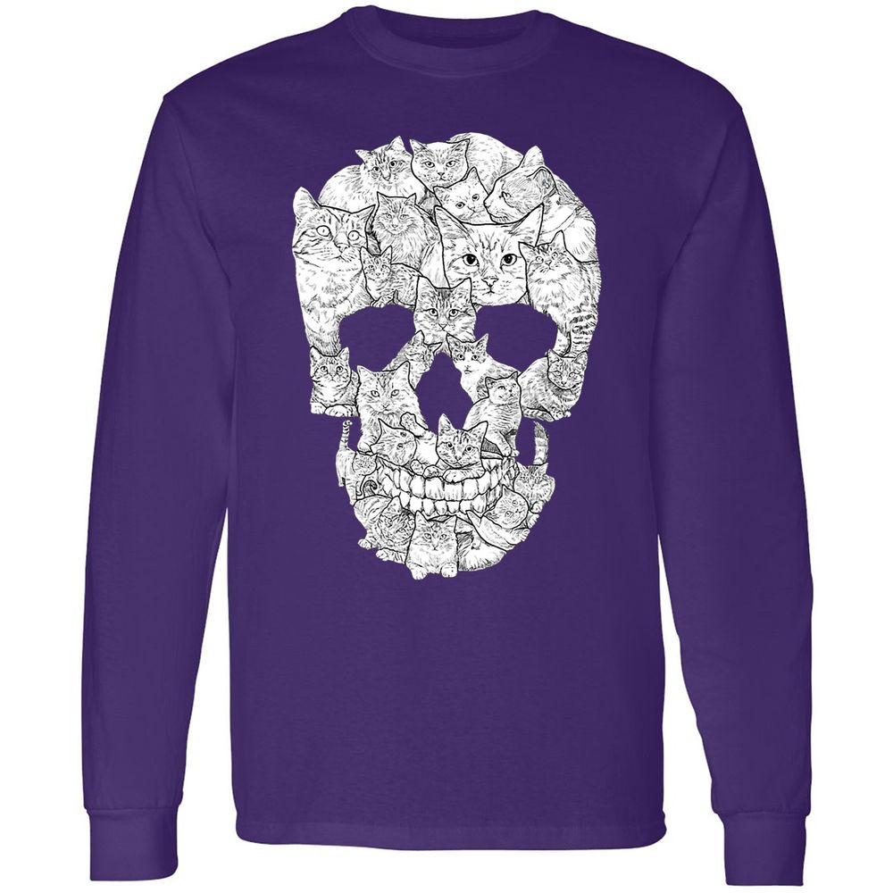 Long Sleeve T-Shirt - AQK73EH5 - Purple - 13