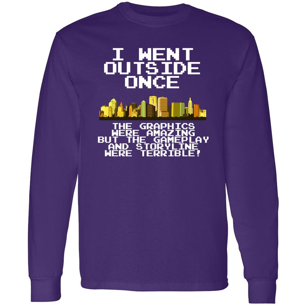 Long Sleeve T-Shirt - LH5MHHVT - Purple - 13