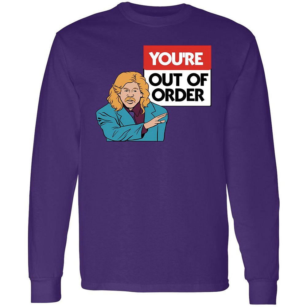 Long Sleeve T-Shirt - P88XKCJK - Purple - 13