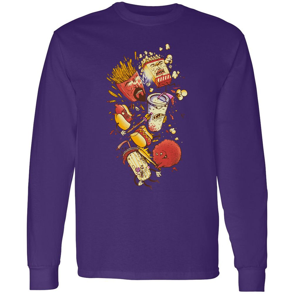 Long Sleeve T-Shirt - EK2KRGYX - Purple - 13