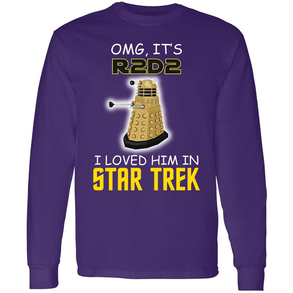 Long Sleeve T-Shirt - 85HYEHWC - Purple - 13