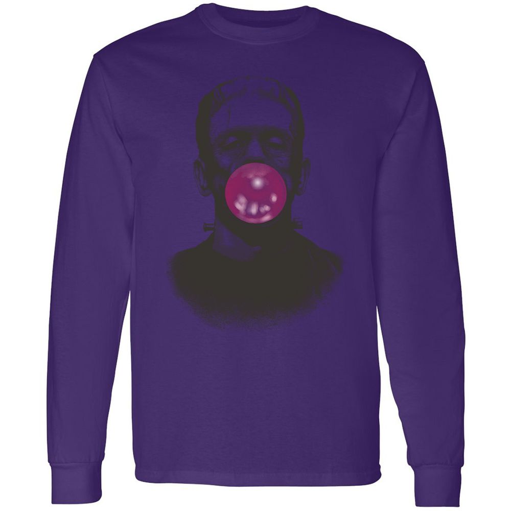 Long Sleeve T-Shirt - R3P37P5C - Purple - 13