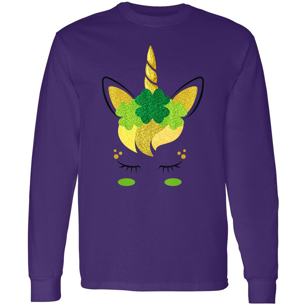 Long Sleeve T-Shirt - 8SQAH8N4 - Purple - 13