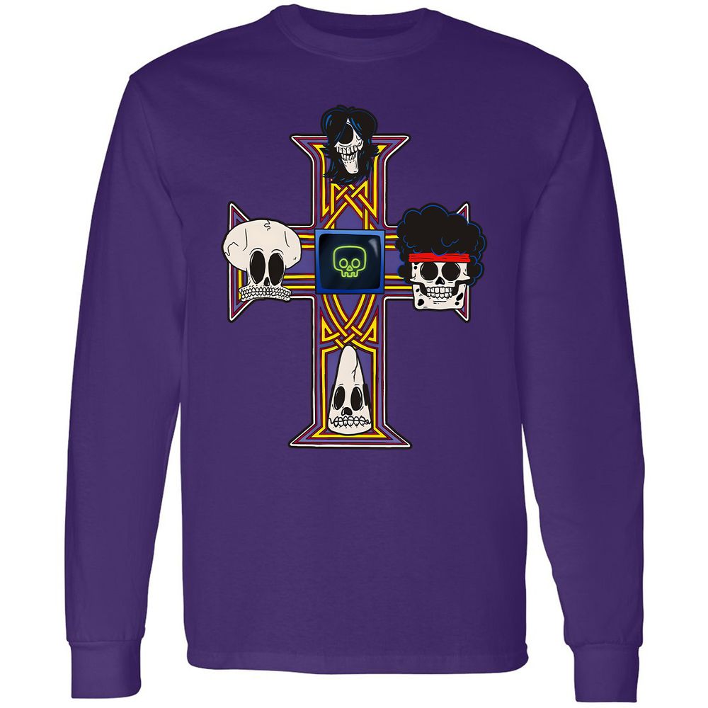 Long Sleeve T-Shirt - G2S69KL5 - Purple - 13