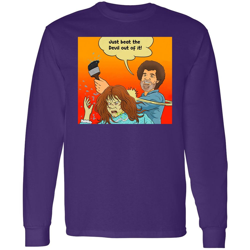 Long Sleeve T-Shirt - 5CULHKVD - Purple - 13