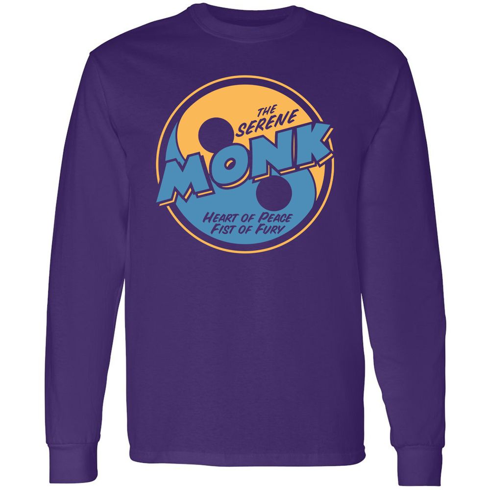 Long Sleeve T-Shirt - D8BUC3CR - Purple - 13