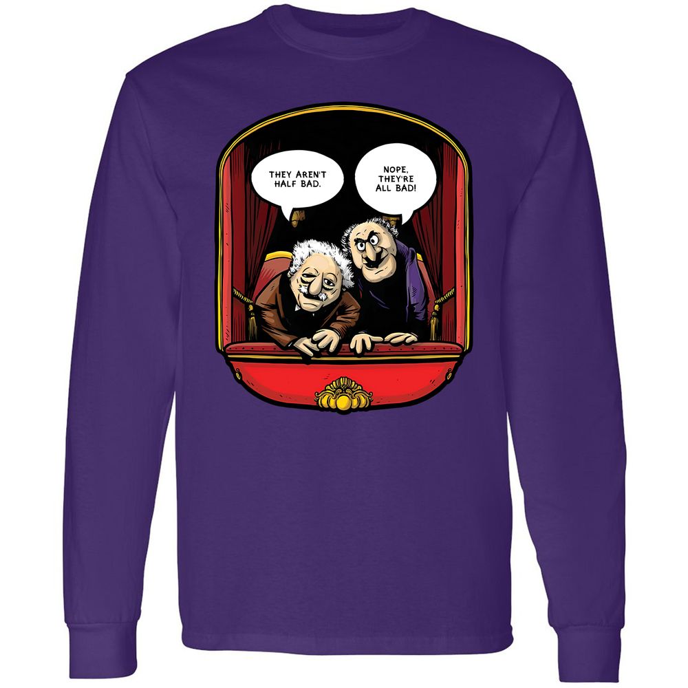 Statler and Waldorf (All Bad) - Purple - 13