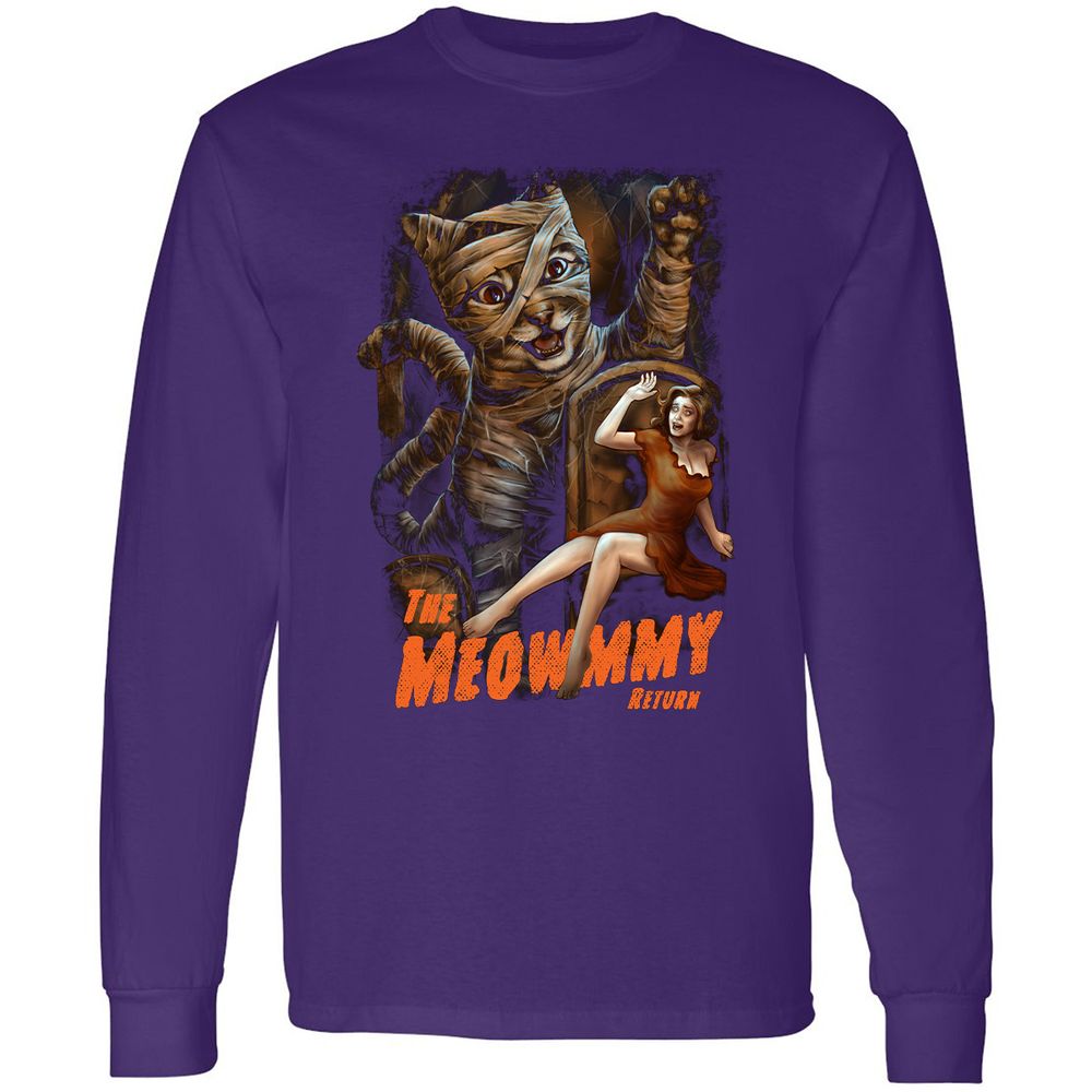 Long Sleeve T-Shirt - 2BWYUXYF - Purple - 13