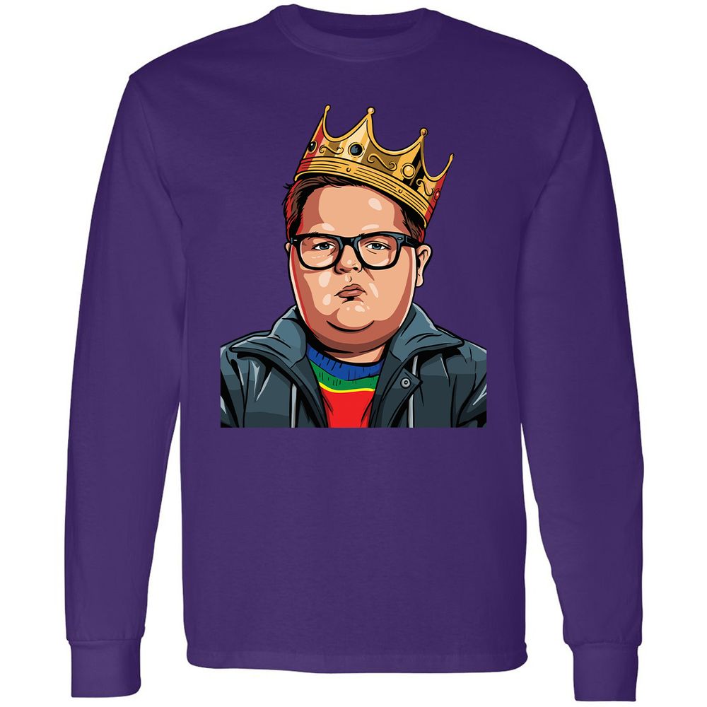 Long Sleeve T-Shirt - P7M8DS1Y - Purple - 13