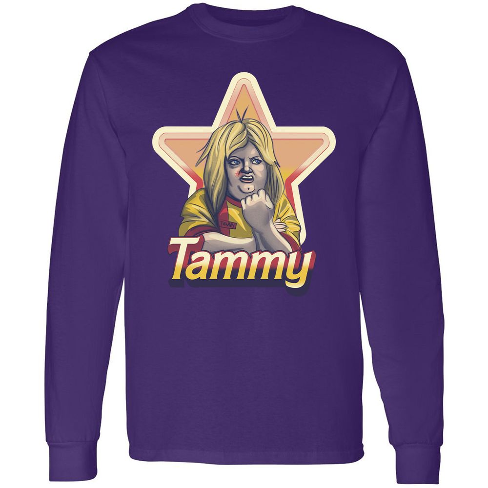 Long Sleeve T-Shirt - 7DLU21CN - Purple - 13
