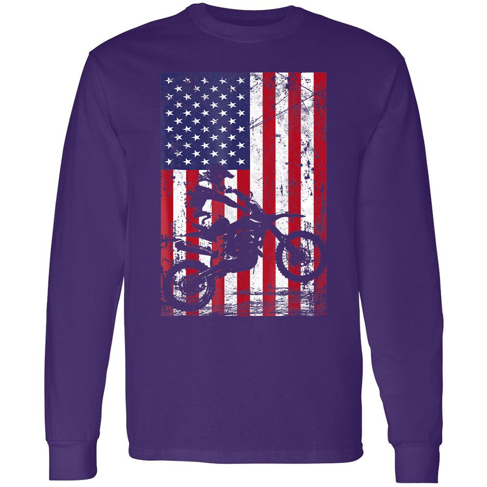 Long Sleeve T-Shirt - H2HMWKKS - Purple - 13